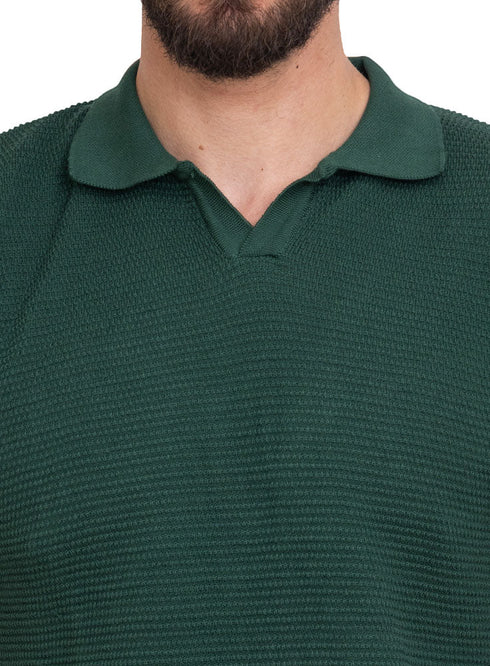Cactus Design 27 - F - Polo Neck T-Shirt - Khotwh
